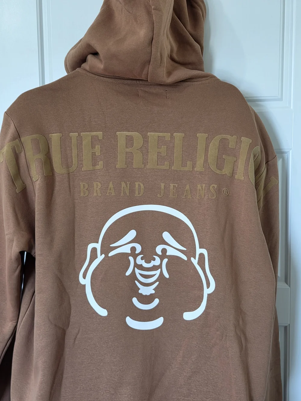 Men's True Religion Oversize TR Buddha Zip Hoodie Size XL NWT
